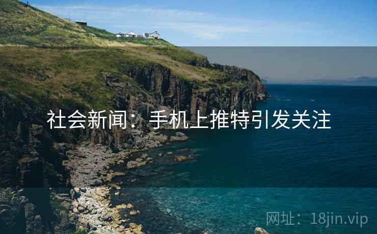 社会新闻：手机上推特引发关注